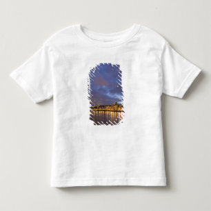 Die Lichter der Stadt spiegeln sich im Fluss Willa Kleinkind T-shirt