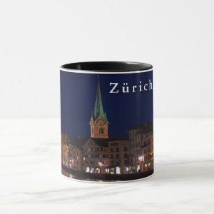 Die Lichter des Abends Zürich Tasse