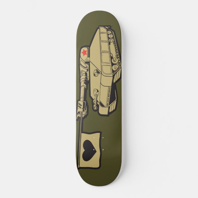 Die Liebe-Bewegung "Liebe-Behälter " Skateboard (Vorderseite)