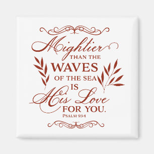 Die Liebe-Bibel-Vers des Gottes, Inspirieren, Magnet