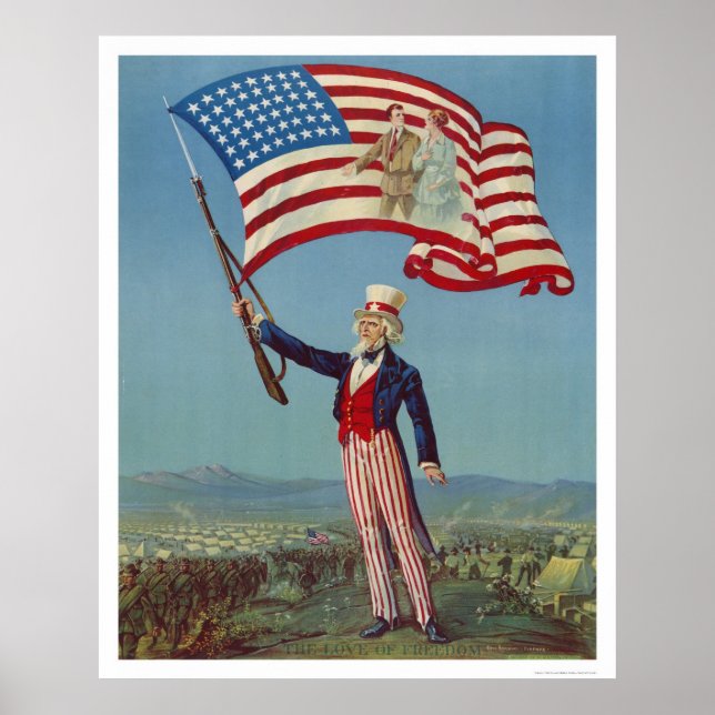 Die Liebe der Freiheit Poster (Vorne)