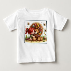 Die Liebe der Löwenzahnblumen Baby T-shirt