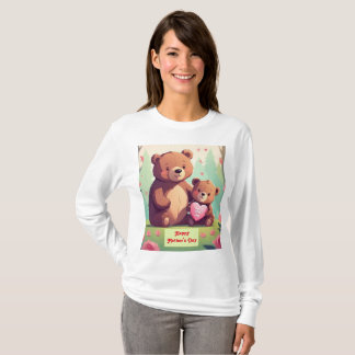 Die Liebe der Mama blüht auf: Glücklicher T - Shir T-Shirt