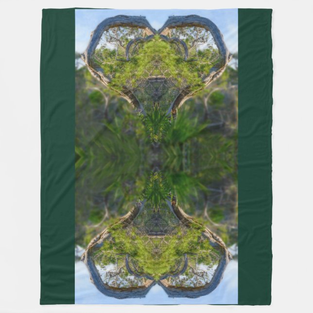Die Liebe der Natur Fleecedecke (Vorderseite)
