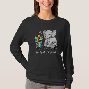 Die Liebe des Autismus braucht keine Worte für Ele T-Shirt