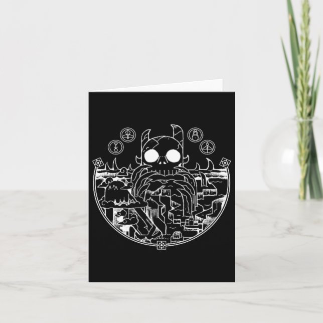 Die Liebe des Boiling Isles Owl House wird auf der Karte (Vorderseite)
