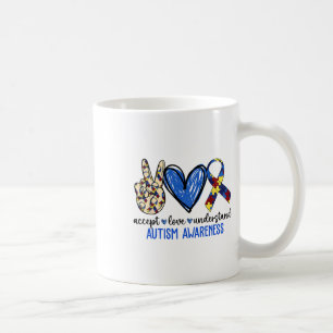 Die Liebe des Friedens und die Sensibilisierung fü Kaffeetasse
