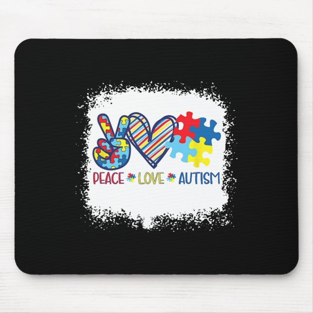 Die Liebe des Friedens und die Sensibilisierung fü Mousepad (Vorne)