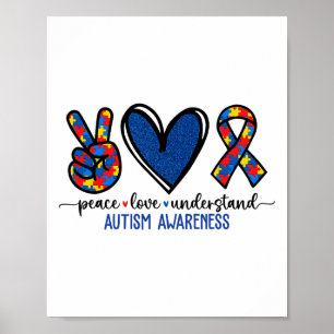 Die Liebe des Friedens und die Sensibilisierung fü Poster