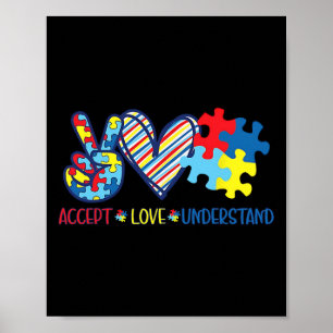Die Liebe des Friedens und die Sensibilisierung fü Poster