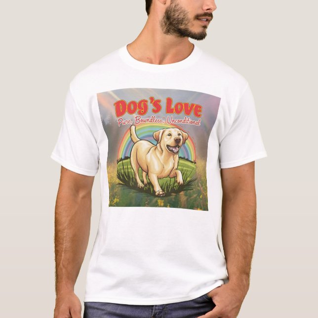 Die Liebe des Hundes ist rein und bedingungslos T-Shirt (Vorderseite)