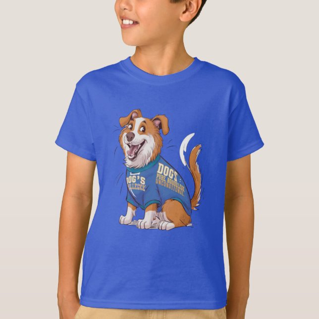 Die Liebe des Hundes ist rein und bedingungslos T-Shirt (Vorderseite)