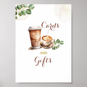 Die Liebe des Kaffees ist das Party "Bierkarten un Poster