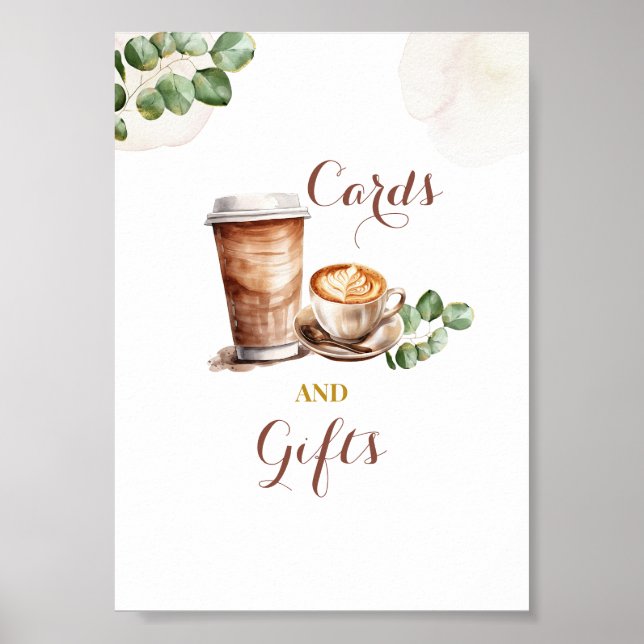 Die Liebe des Kaffees ist das Party "Bierkarten un Poster (Vorne)