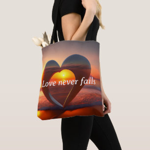 Die Liebe des mittelgroßen Taschen Versage nie.