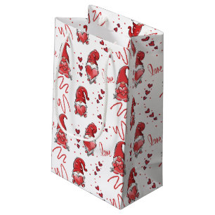 Die Liebe des niedlichen Valentins wächst Kleine Geschenktüte