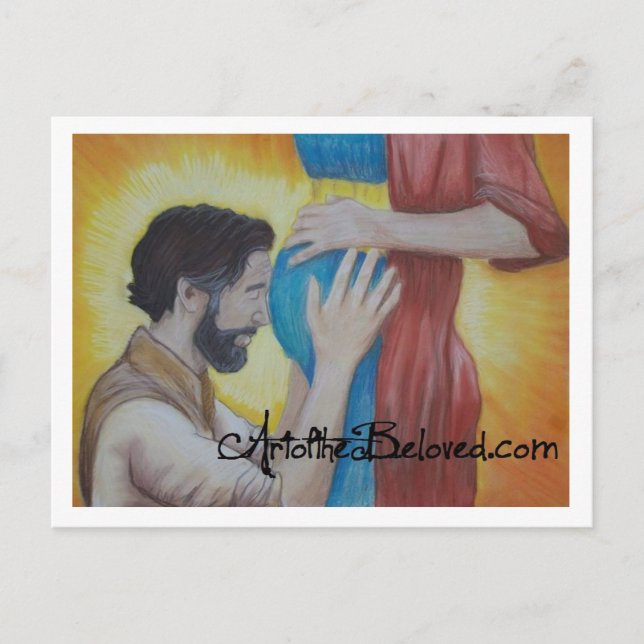 Die Liebe des Vaters Postkarte (Vorderseite)