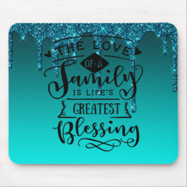 Die Liebe einer Familie ist Mousepad