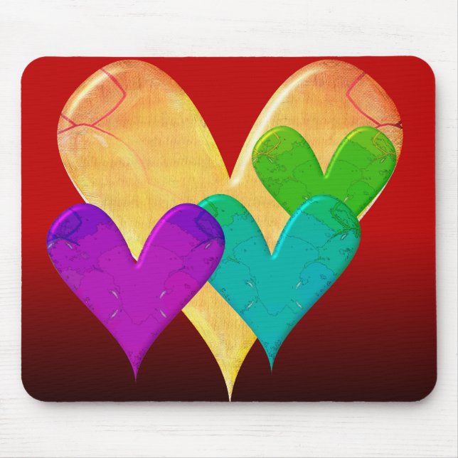 Die Liebe einer Familie Mousepad (Vorne)