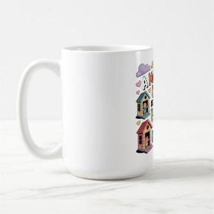 Die Liebe einer Mutter ist das erste Zuhause, das Kaffeetasse
