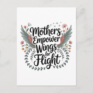 Die Liebe einer Mutter ist die ultimative Superkra Postkarte