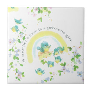 Die Liebe einer Mutter ist ein Wertvolles Geschenk Fliese