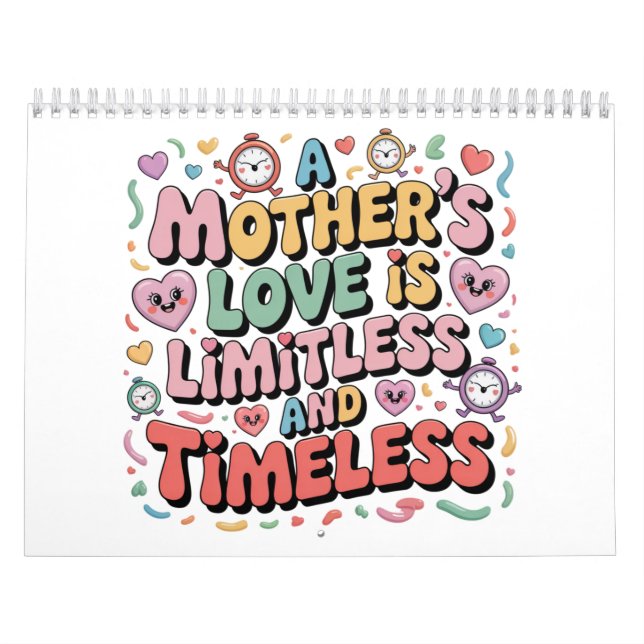 Die Liebe einer Mutter ist grenzenlos und zeitlos Kalender (Titelbild)