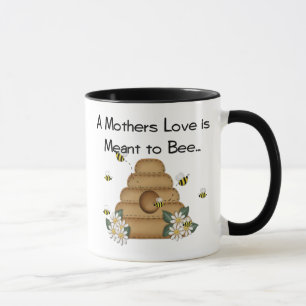 Die Liebe einer Mutter wird zur Bienen-Tasse Tasse