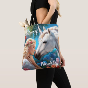 Die Liebe einer Prinzessin für ihr Einhorn