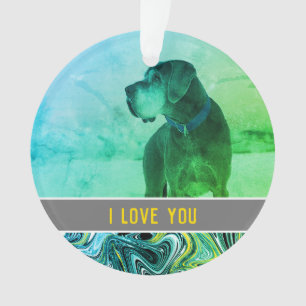 die Liebe eines Hundes Ornament