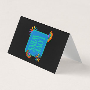 Die Liebe gewinnt. Gay Regenbogen lgbtq