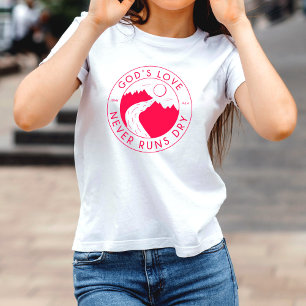 Die Liebe Gottes führt niemals die trockene Bibel  T-Shirt