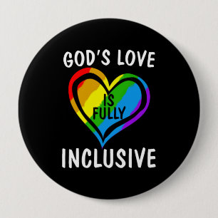 Die Liebe Gottes ist ein vollständig inklusiver C Button