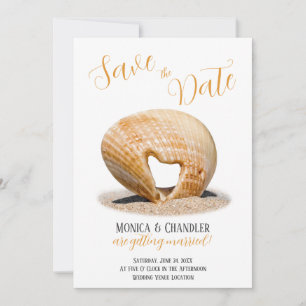 Die Liebe Herz Muschel, Hochzeit, Save the Date