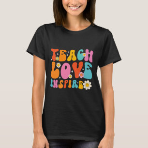 Die Liebe Inspirierte die Schule vom ersten Tag an T-Shirt