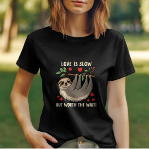 Die Liebe ist langsam, aber es lohnt sich die Nied T-Shirt