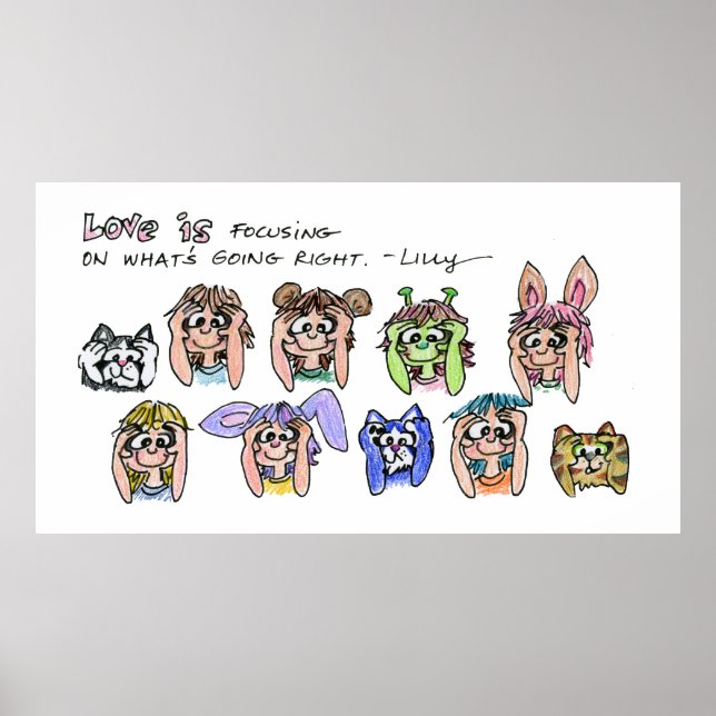 Die Liebe konzentriert sich auf ...das Gesetz des  Poster (Vorne)