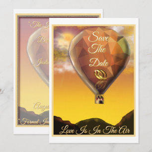 Die Liebe liegt in der Luft Save The Date