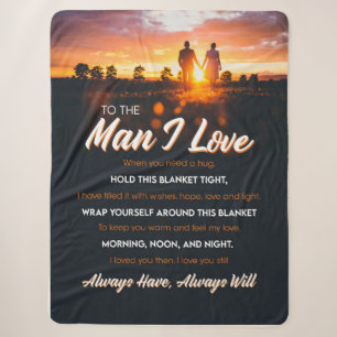 Die Liebe Mann I Für den Mann I Liebe, dass ich Sherpadecke