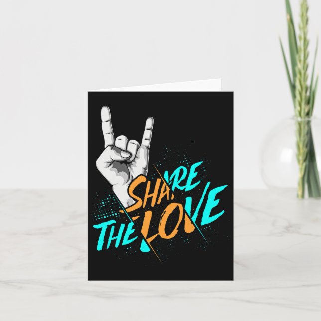 Die Liebe Männer Frauen Kindermädchen Mädchen als  Karte (Vorderseite)