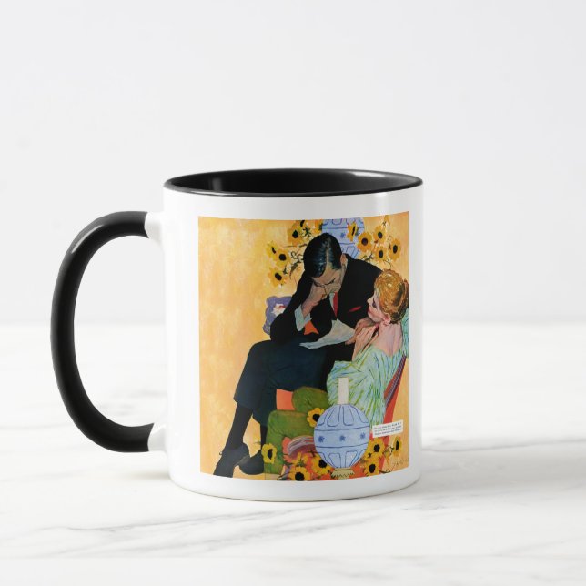 Die Liebe stirbt langsam Tasse (Links)
