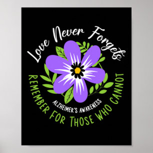 Die Liebe vergisst nie, an diejenigen zu denken, d Poster