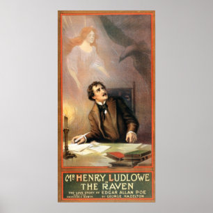 Die Liebe von Edgar Allan Poe Poster
