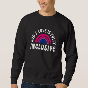 Die Liebe von Gütern ist ein vollständig inklusive Sweatshirt