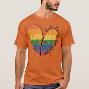 Die Liebe von Gütern ist eine Fahne für LGBTQ-Gay  T-Shirt