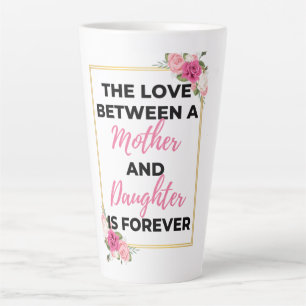 Die Liebe zwischen Mutter und Tochter ist für imme Milchtasse