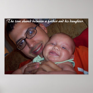 Die Liebe zwischen Vater und Tochter. Poster