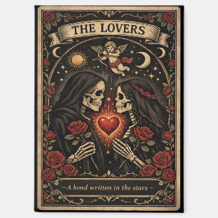 Die Liebenden Tarot Gothic Valentinsmagnet Magnet