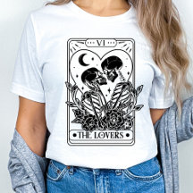 Die Liebenden Tarot Skelett Valentinstag