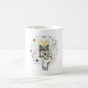 Die Liebenden Tarotkarten-Illustration Himmels-Kun Kaffeetasse